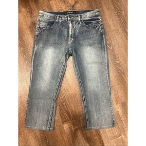 True Luck Jeans Men's Classic fit Stretch Straight leg Jeans Size W36/L30 cowboy
